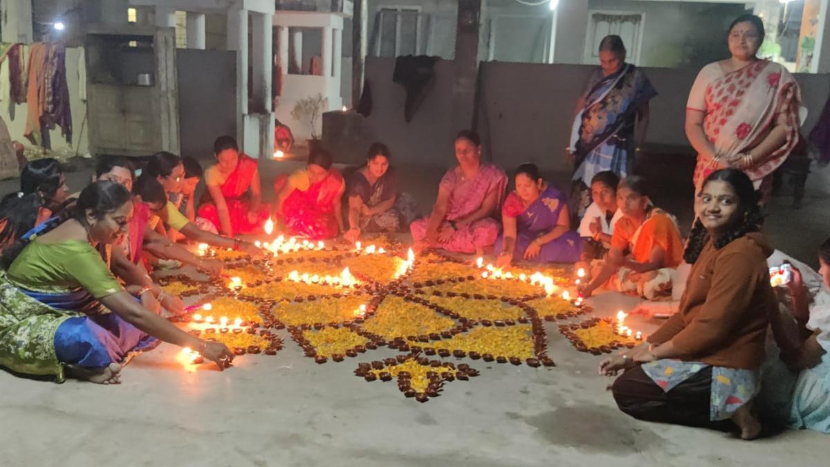 ‘Sahasra Deepotsavam’ held in Vemulawada temple