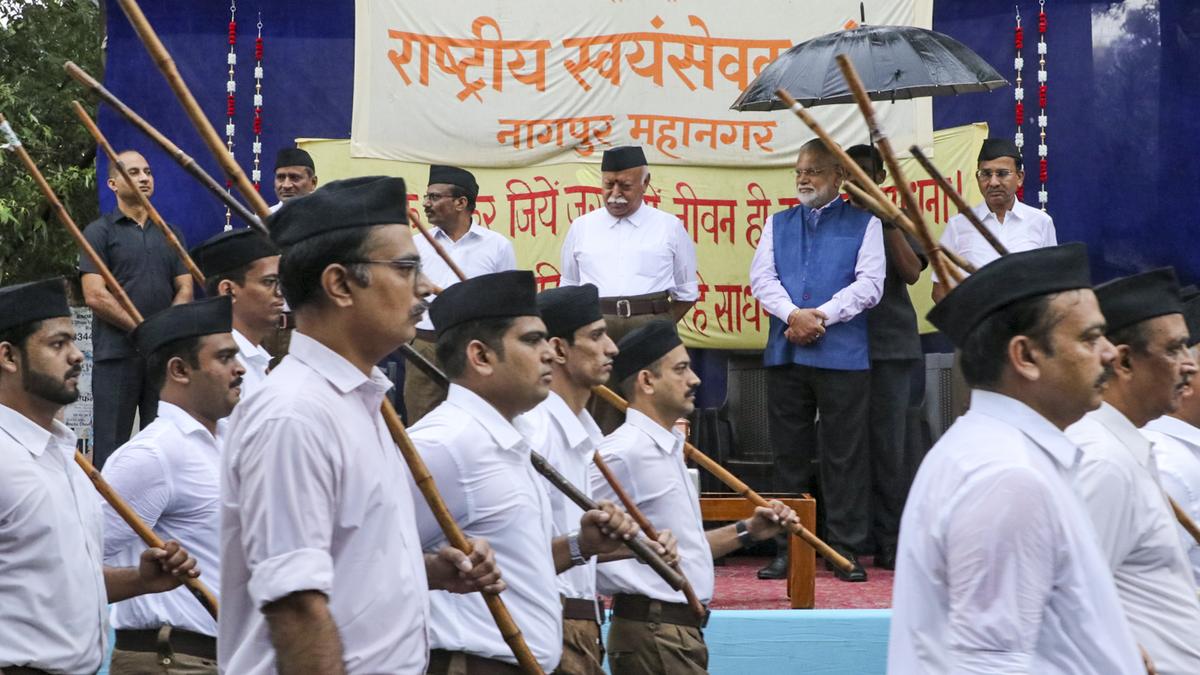 Mohan Bhagwat Dasara address: ‘What is happening in Bangladesh is also a learning for Hindus in India’