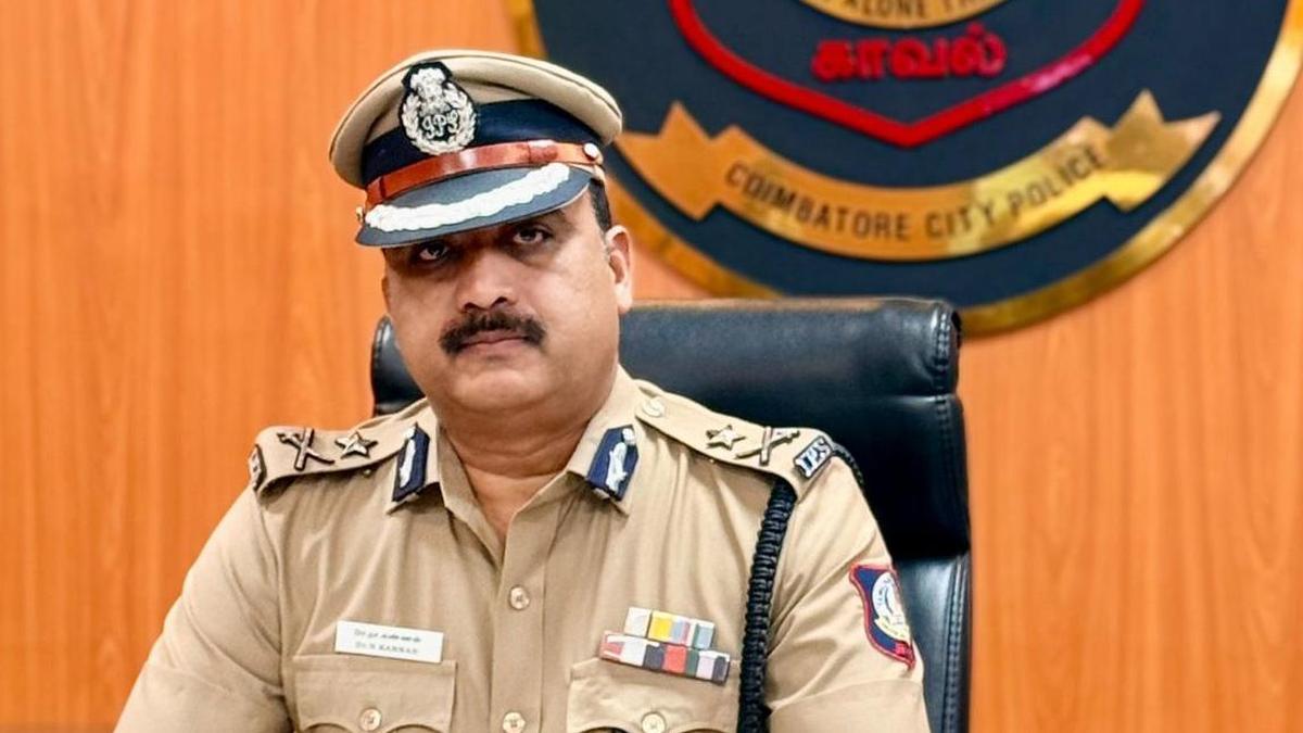 N. Kannan is Coimbatore City’s Police Commissioner