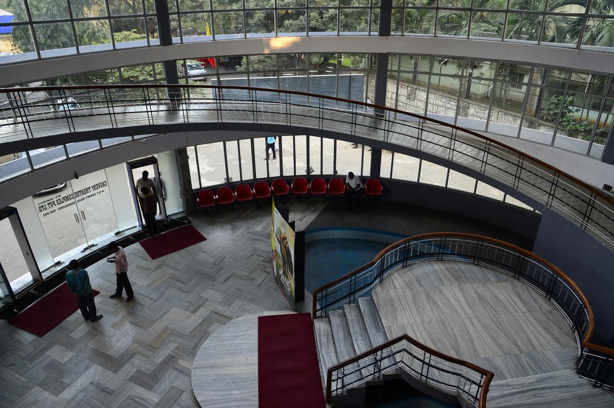 Una vista del Teatro Cauvery en Bengaluru.