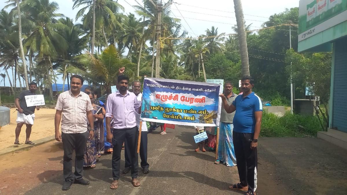 Fishermen hold rally in Kanniyakumari against deep sea hydrocarbon project