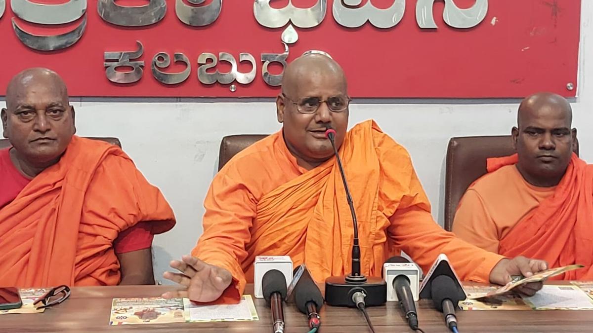Buddhist monks to launch 1,000-km padayatra from Sannati to Bengaluru for development of ancient Buddhist site