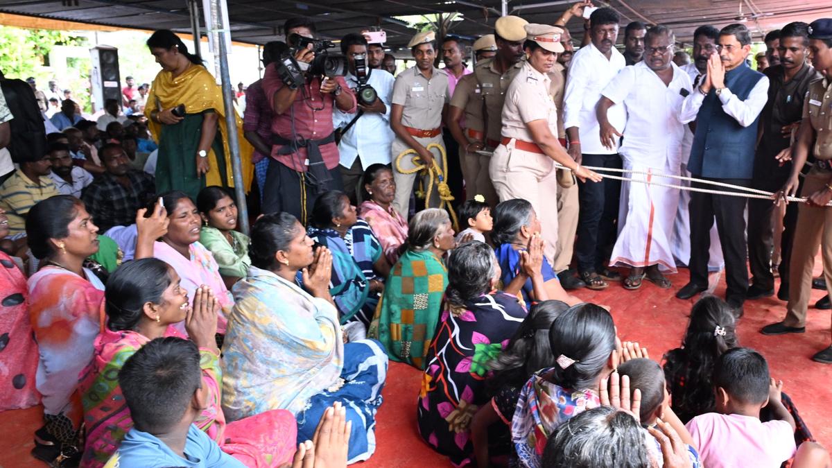 Protesting fishermen submit petition to Tamil Nadu Governor; seek intervention for release of fishermen and seized boats
