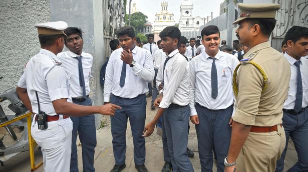 Police on a mission to educate schoolchildren against underage driving