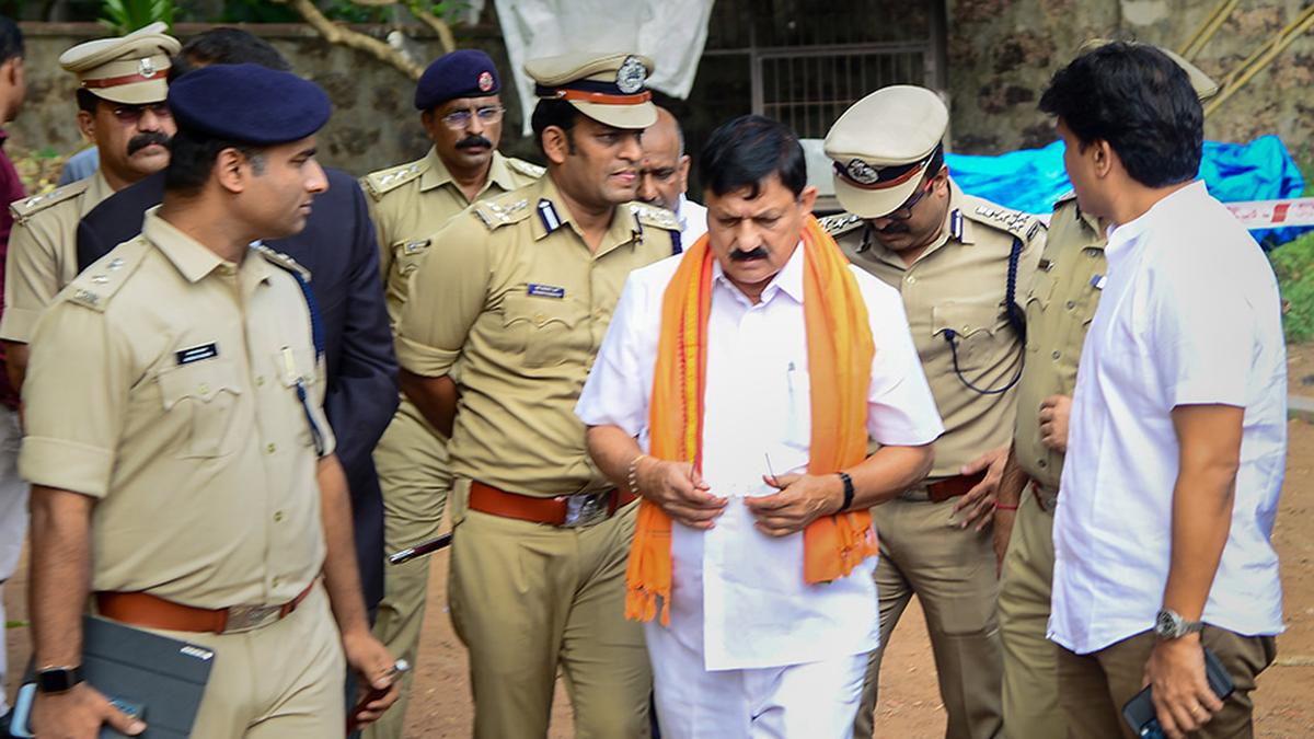 BJP MLA Araga Jnanendra makes objectionable comment on Congress president Mallikarjun Kharge during protest on Western Ghats