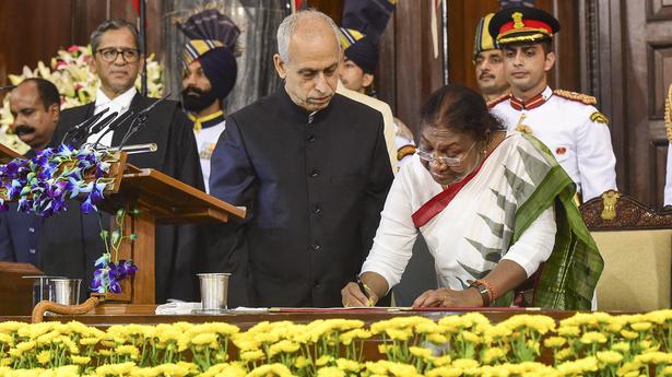 Droupadi Murmu takes oath as 15th President of India