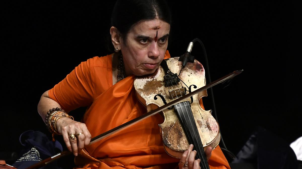 A. Kanyakumari’s online programme ‘Ekaika Raga Kritis of Tyagaraja’ turns into a live concert series