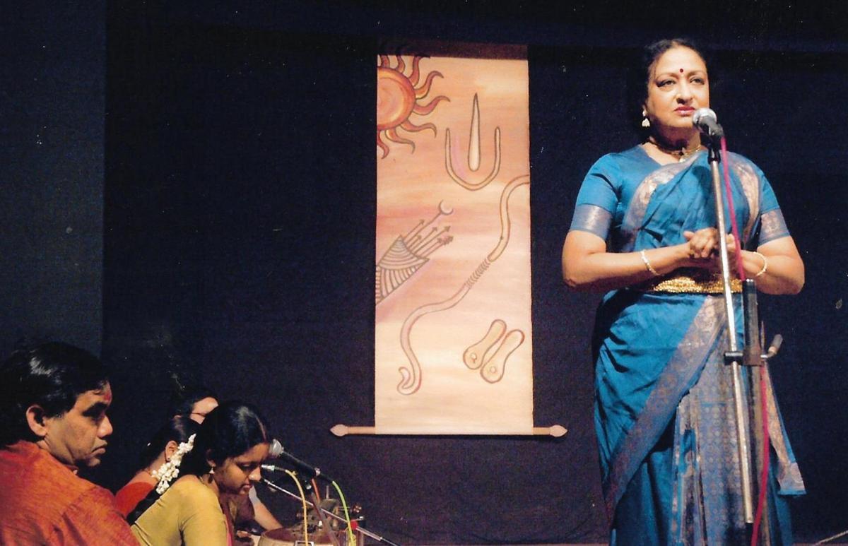 Padma Subrahmanyam's lecture at Natya Kala Sammelan.