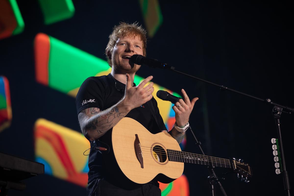 Ed Sheeran_ +-= × × India Tour 2025, built and promoted by Bookmisho Live.