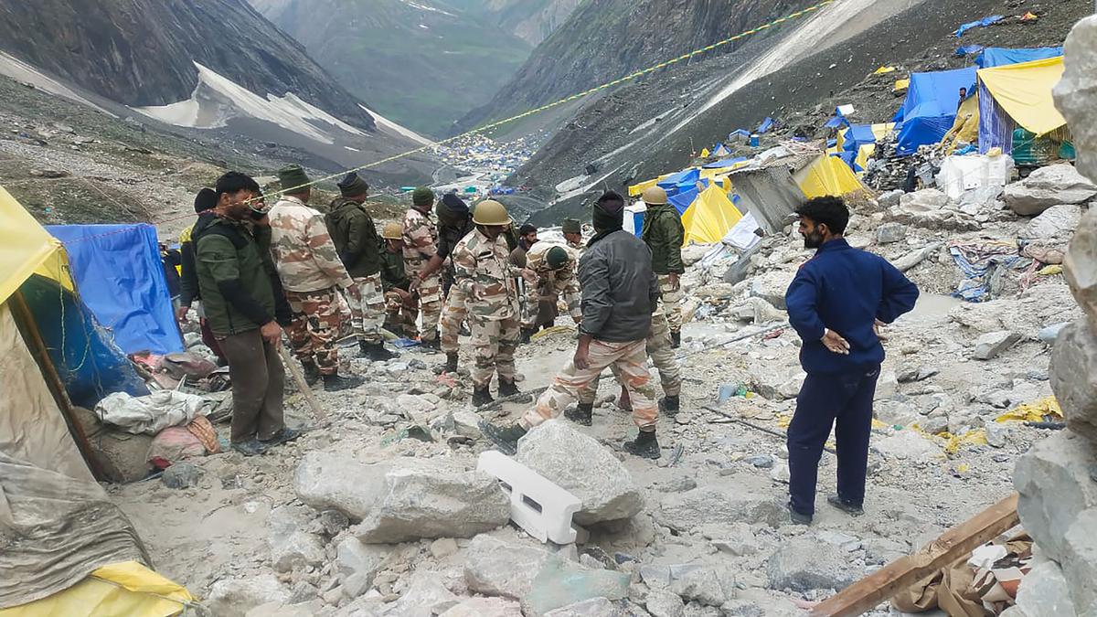 Amarnath Tragedy Four More Dead Identified As Rajasthan Residents The Hindu