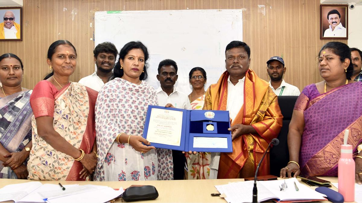 Theni farmer bags State award for highest productivity