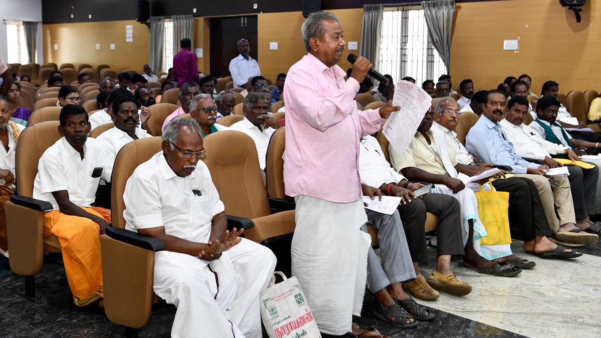 Farmers in Theni raise concern over decrease in sugarcane yield