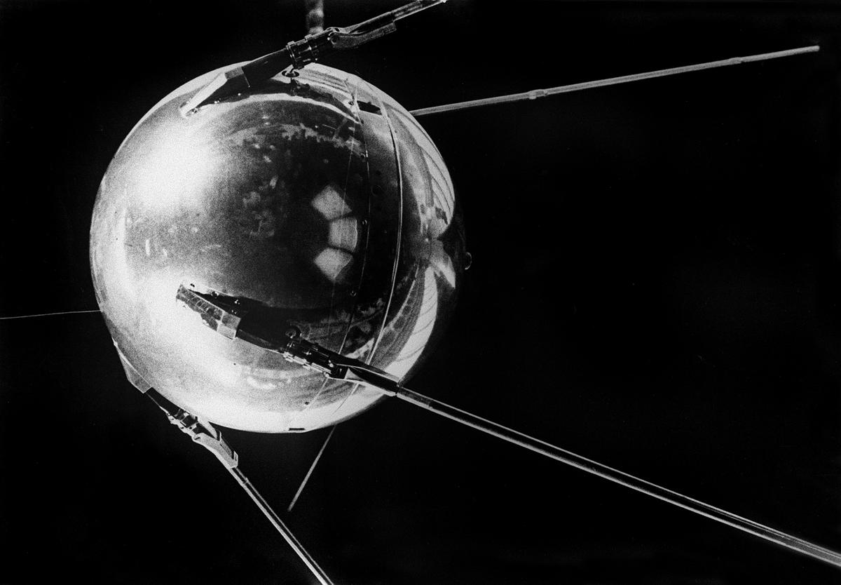 Picture dated October 4, 1957 shows the world’s first artificial satellite, Sputnik. Wavery and high-pitched, the beep-beep signal picked up on Earth signalled the dawn of a new era. Picture dated October 4, 1957 shows the world’s first artificial satellite, Sputnik. Wavery and high-pitched, the beep-beep signal picked up on Earth signalled the dawn of a new era.