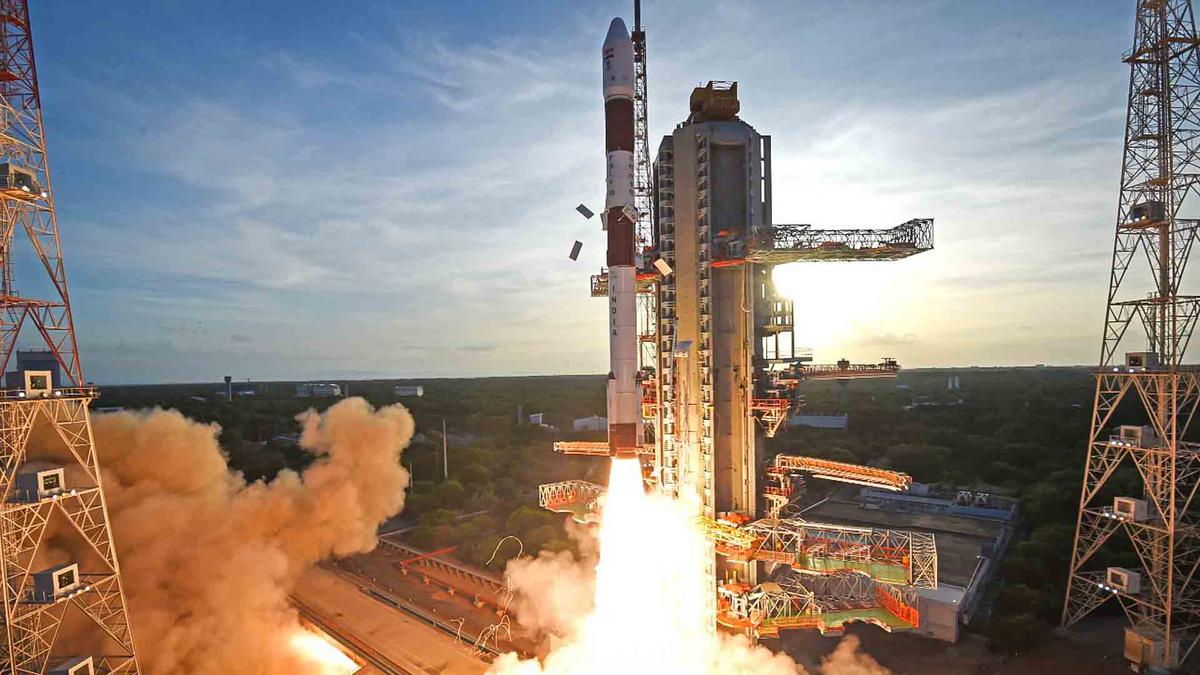 PSLV C-53 liftoff carrying Dhruva Space’s payload 1U CubeSat deployer