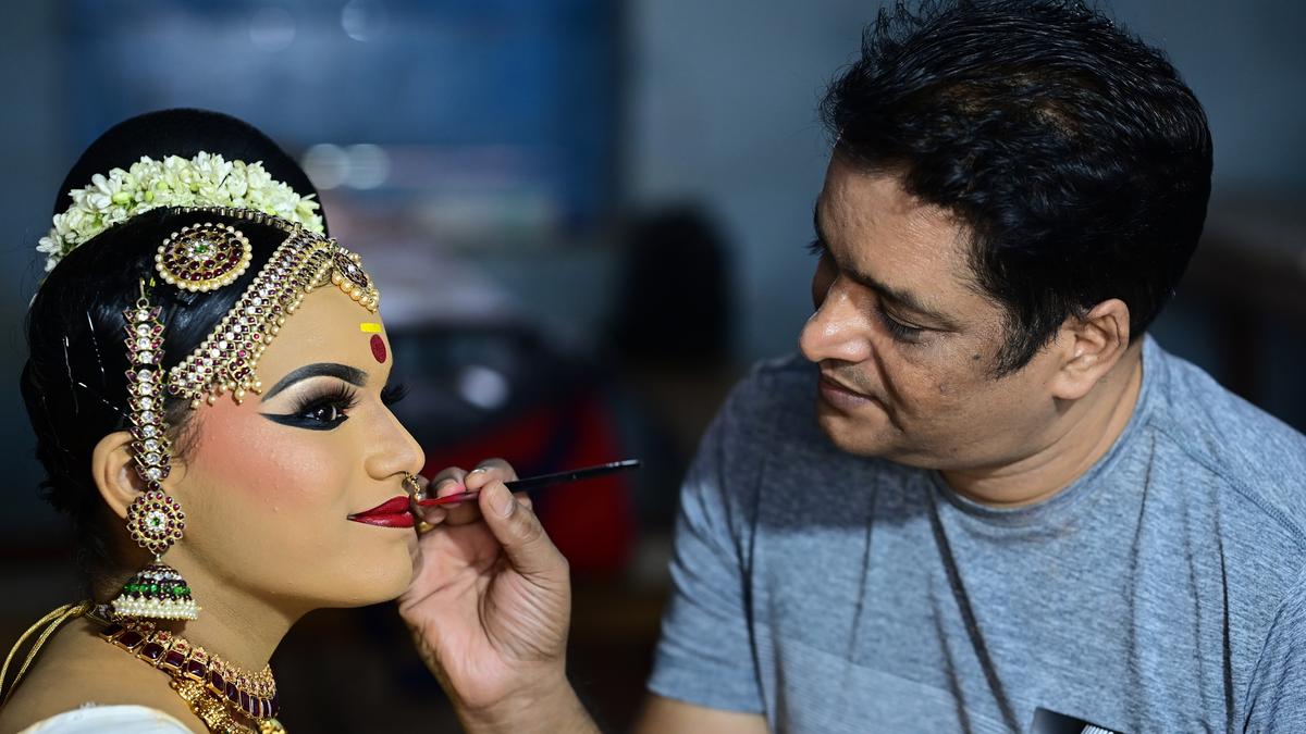 Watch Kerala School Kalolsavam 2023: Make-up artistes, costume