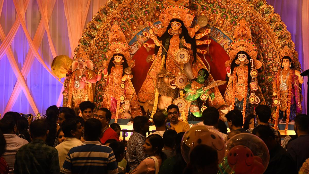 Traffic restrictions in place for immersion of Durga idols