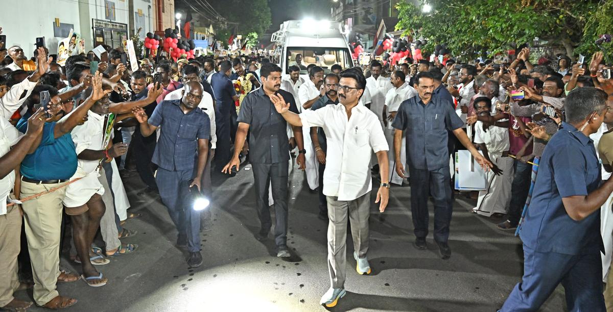 Prime Minister MK. During his promotion trip on Tuesday in Mayiladuthurai.