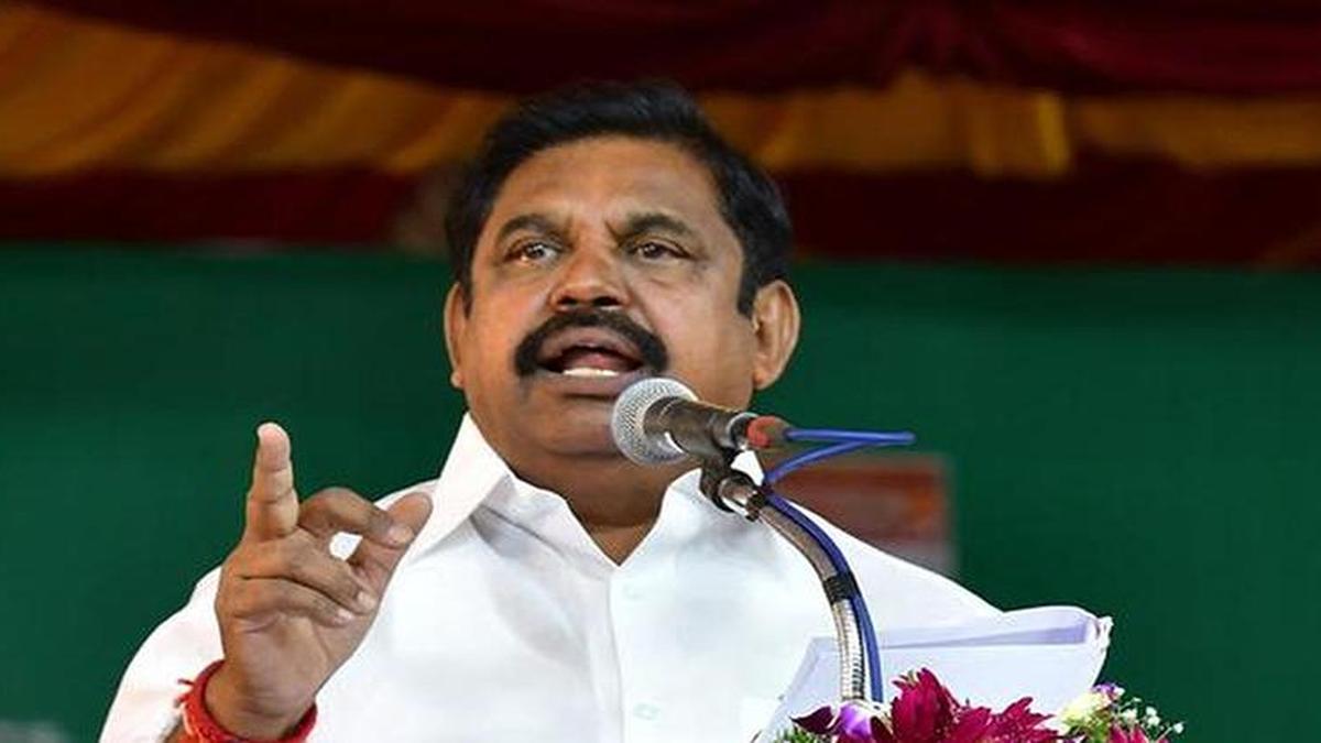AIADMK leader Palaniswami urges party colleagues to remain vigilant during SIR