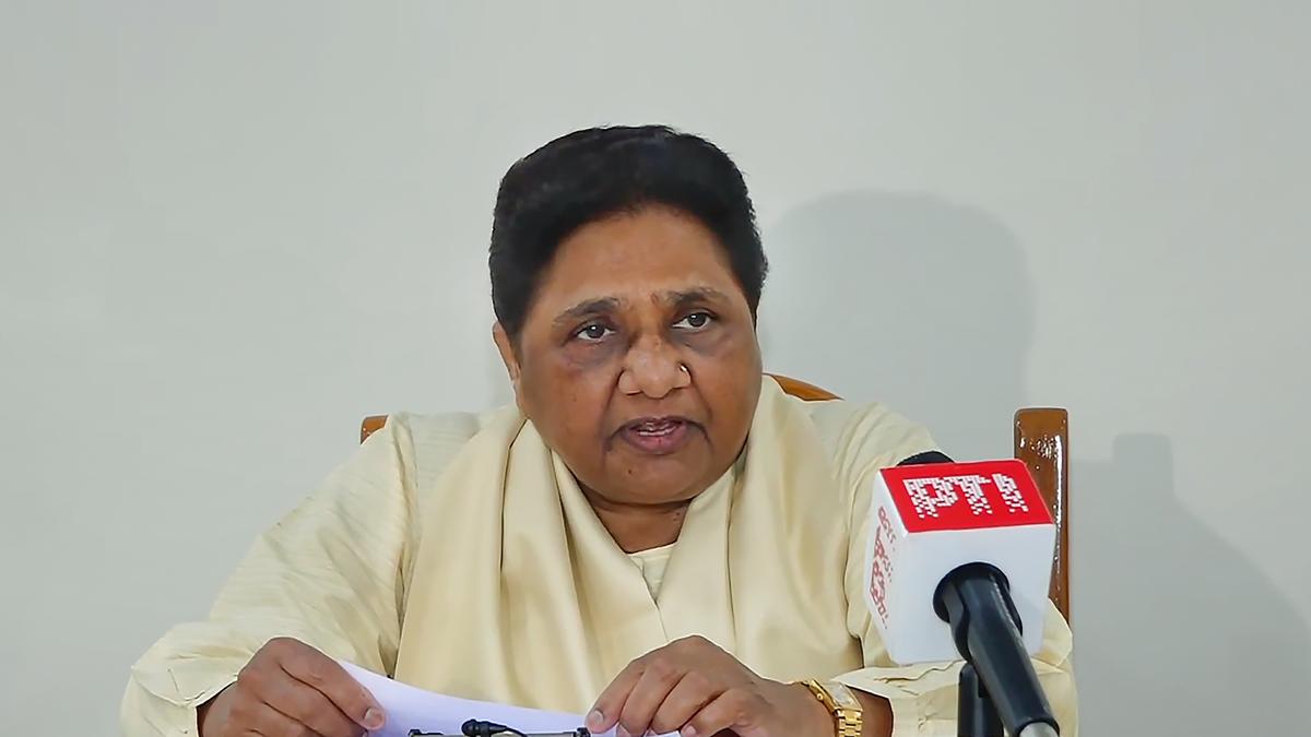 Mayawati says BSP to fight Lok Sabha polls alone; terms NDA, INDIA coalitions anti-Dalit