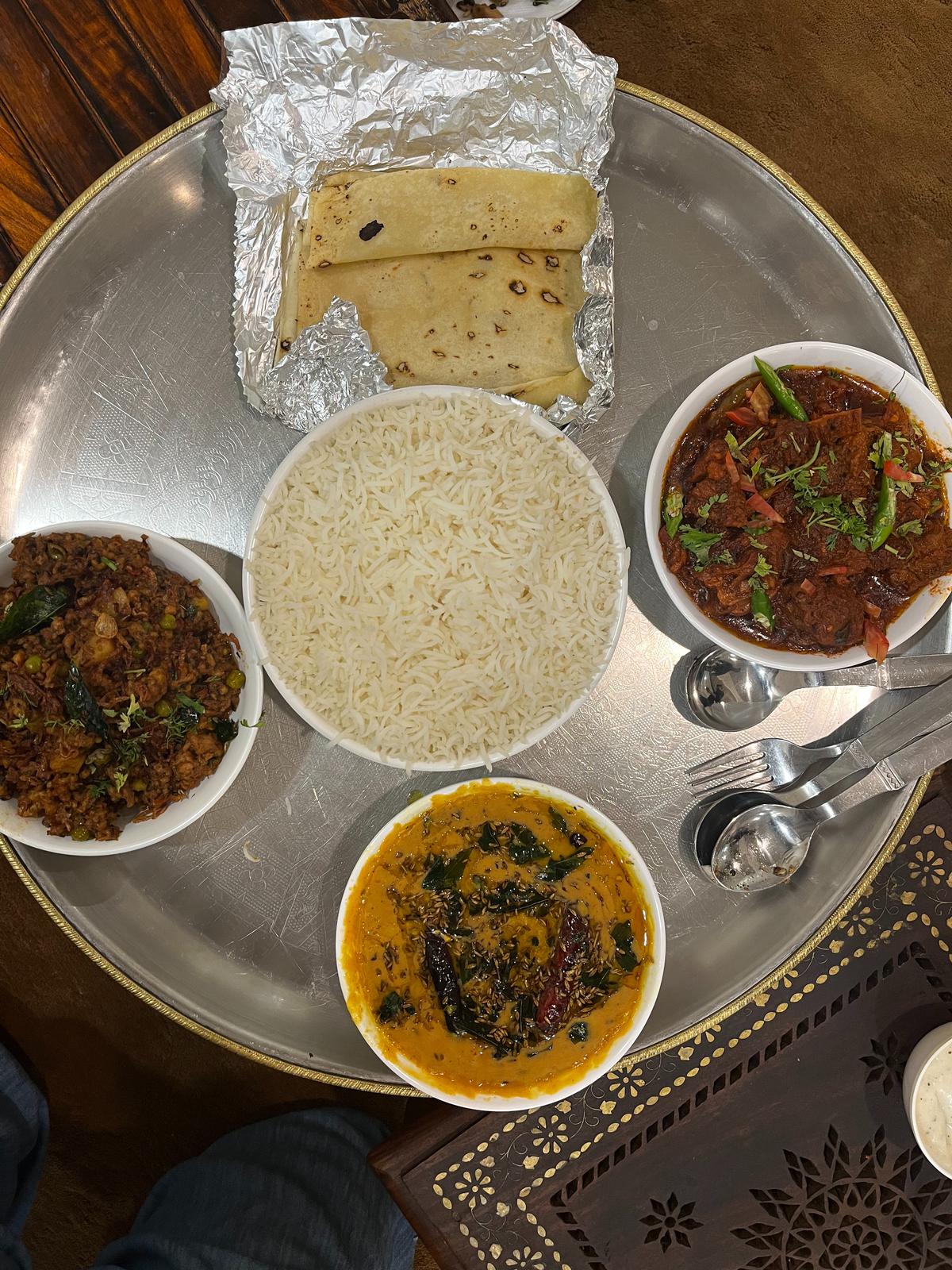 Sehri platter at Kholanis 