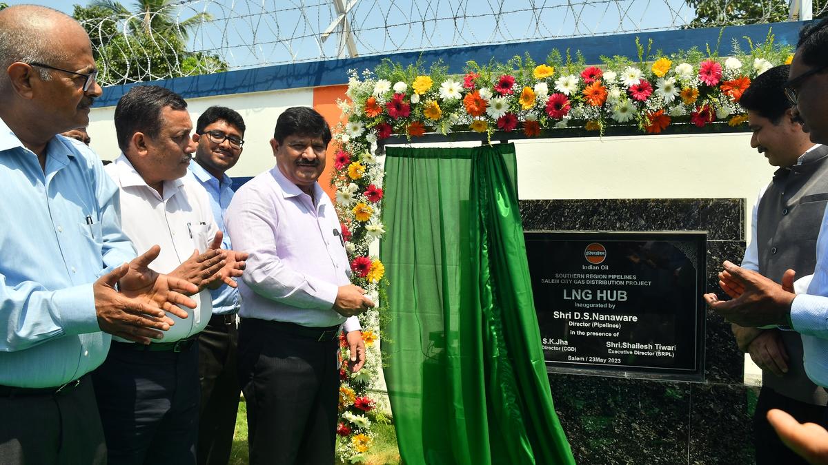 Indian Oil Corporation Limited inaugurates domestic piped natural gas connection in Salem