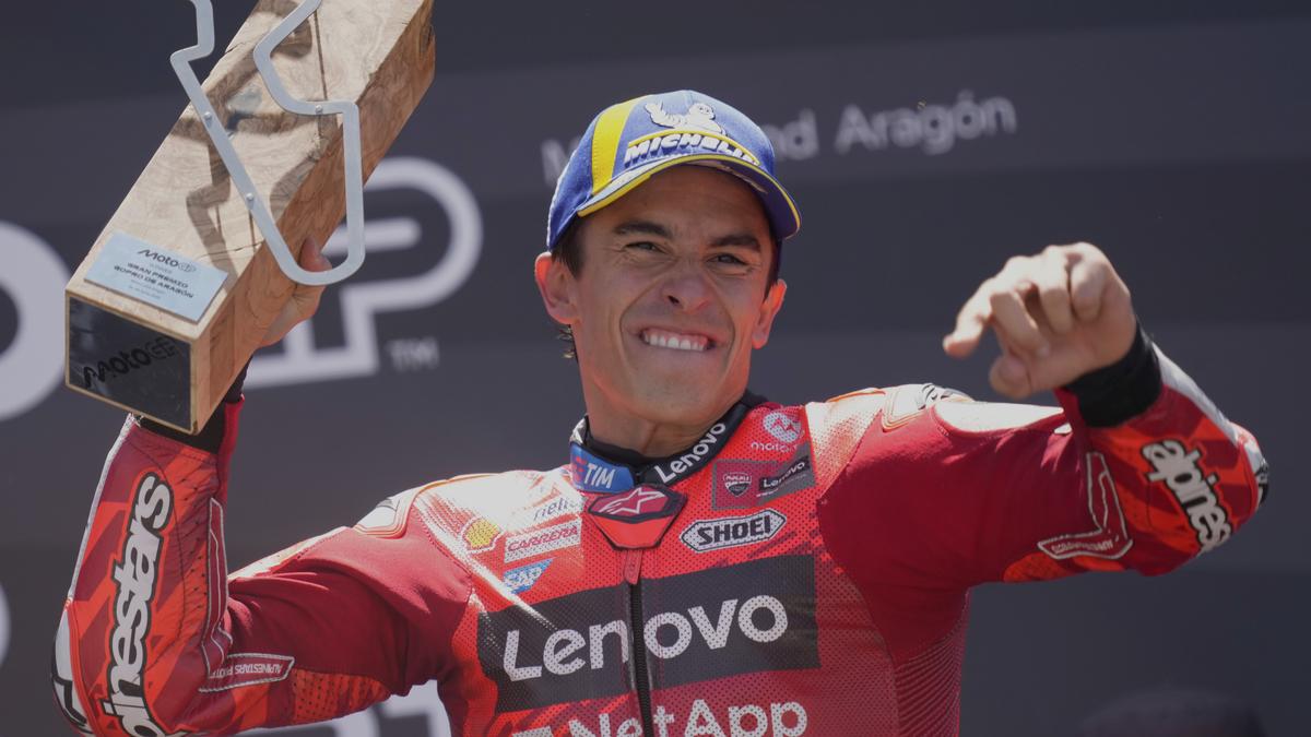 Unstoppable Marc Marquez wins Aragon Grand Prix to complete perfect weekend