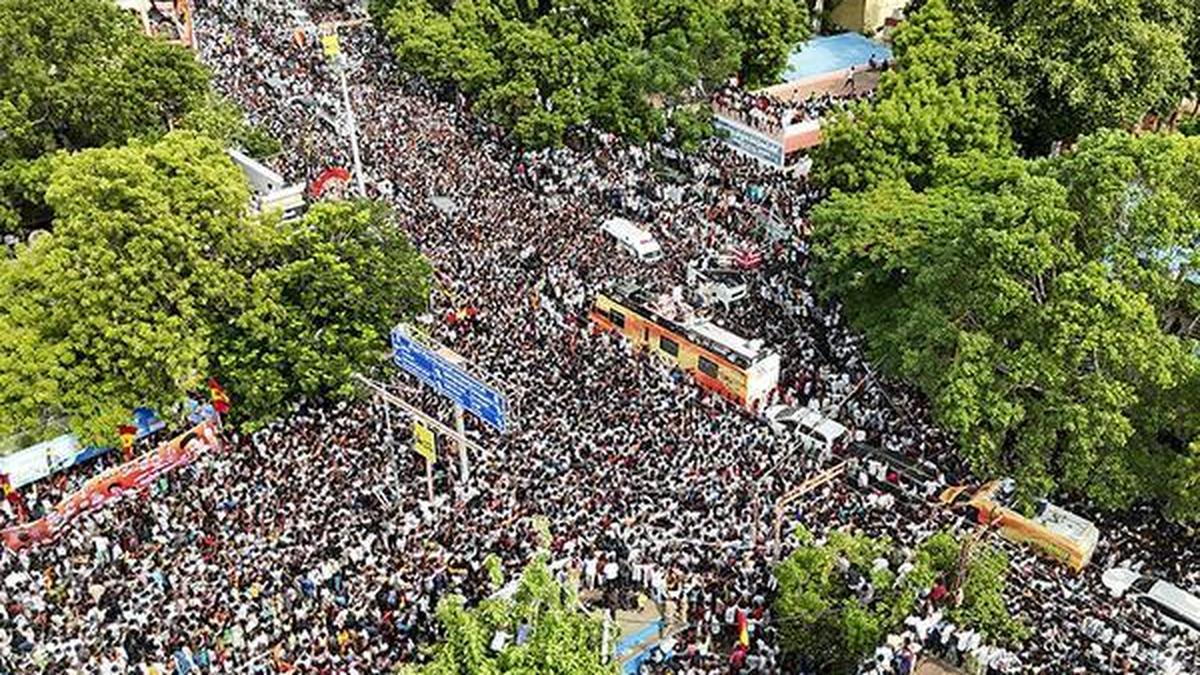 AIADMK, TVK suggest changes to draft SOP for political meetings