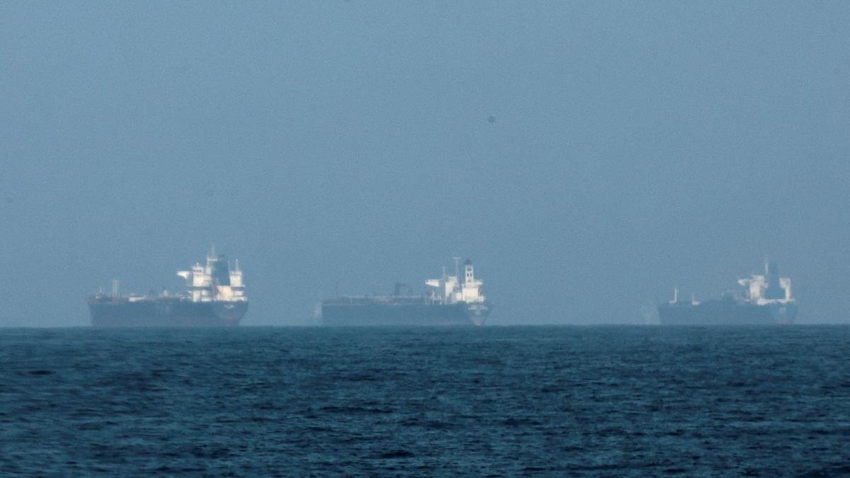 Ships anchored off Gulf coasts after Strait of Hormuz blaze; Indian crew members express concern