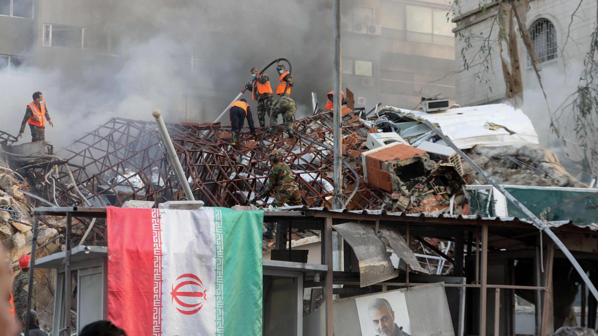 Guards among 8 reported killed in Israeli strike on Iran consular annex in Syria