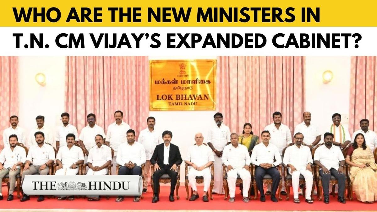 Watch: CM Vijay’s expanded cabinet: Who are the new ministers?