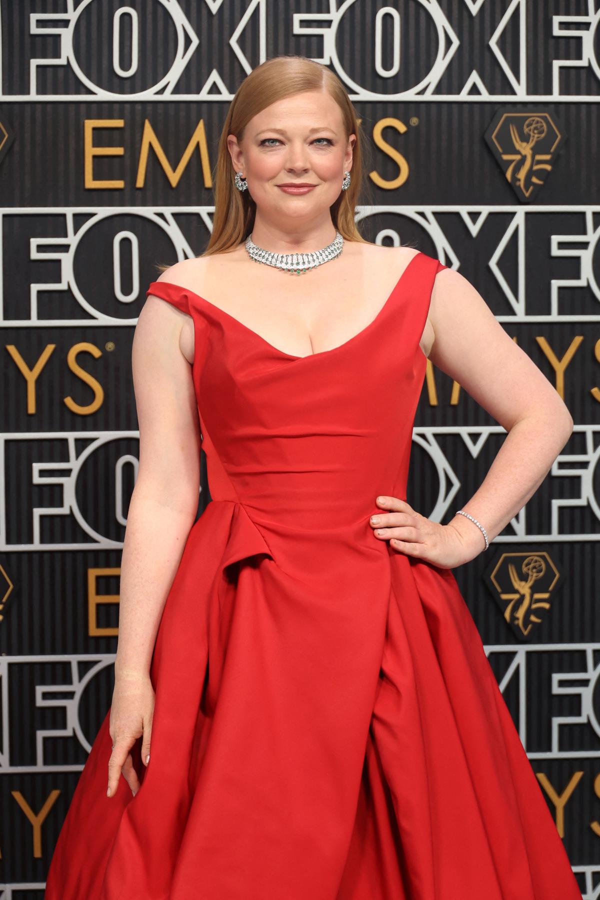 Sarah Snook attends the 75th Primetime Emmy Awards 