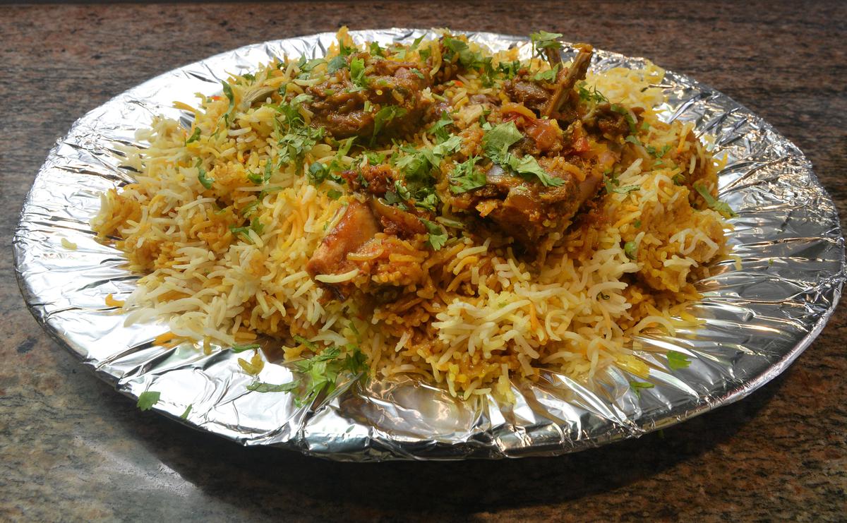 Bohri style mutton biryani at Hatimy’s