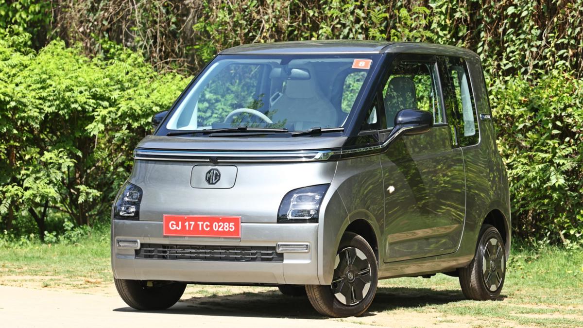 MG Comet EV launched in India MG Comet EV launched in India