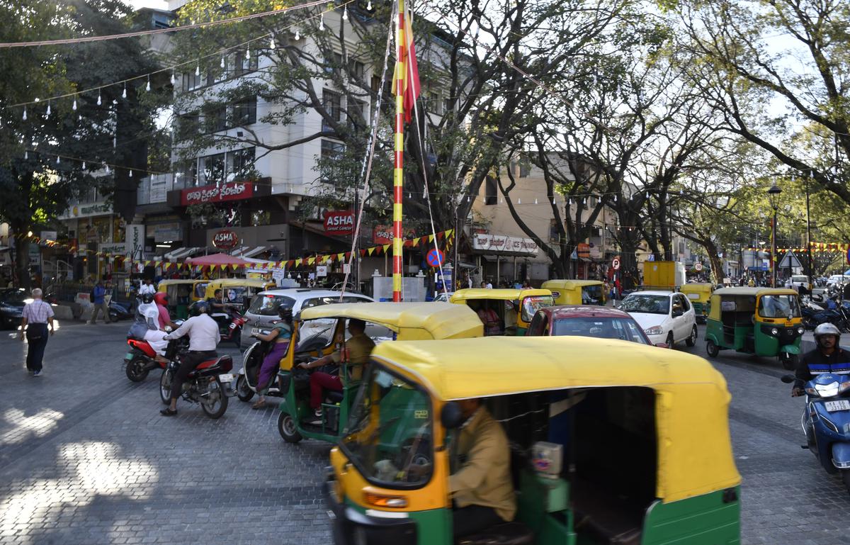 Gandhi Bazaar main road open for vehicles problems persist The