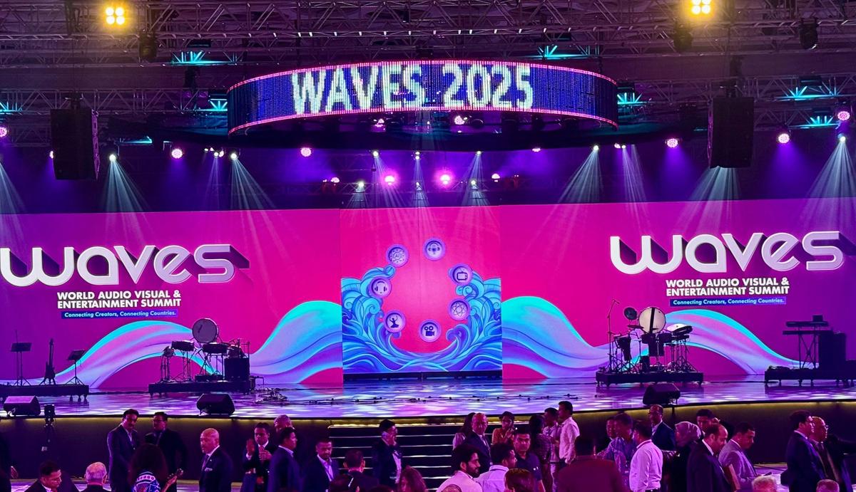WAVES Summit in Mumbai.