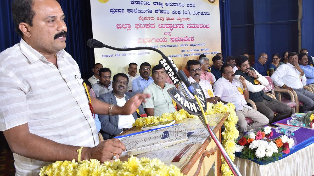 District unit of Aided PU Colleges Employees’ Association floated 