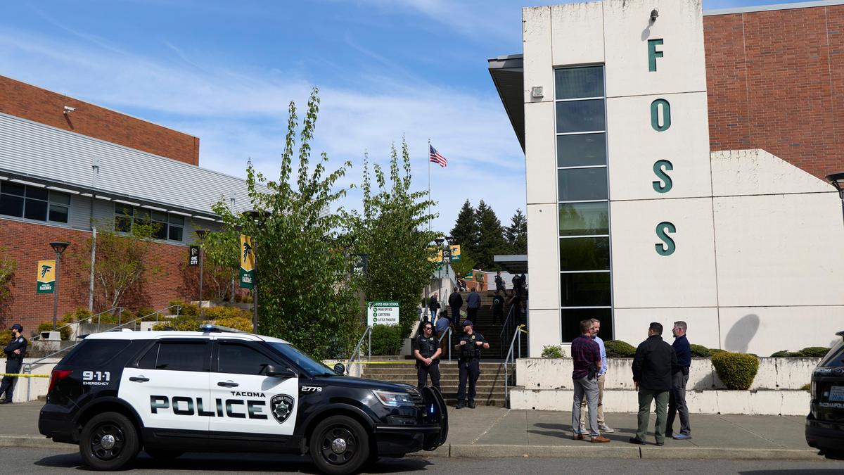 Stabbing at Washington State high school injures six, including suspect, police say