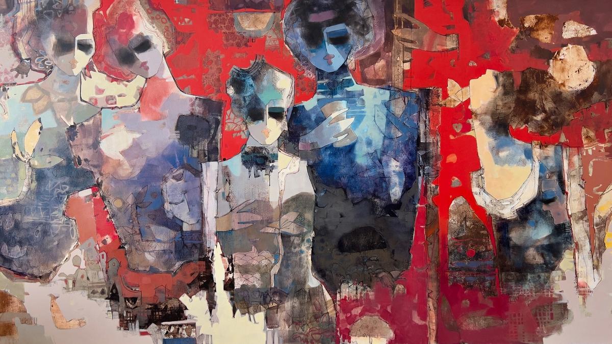 Hyderabad at the India Art Fair 2024: Kalakriti, Shrishti and Dhi galleries showcase artworks in which the contemporary meets traditional imagery Hyderabad at the India Art Fair 2024: Kalakriti, Shrishti and Dhi galleries showcase artworks in which the contemporary meets traditional imagery