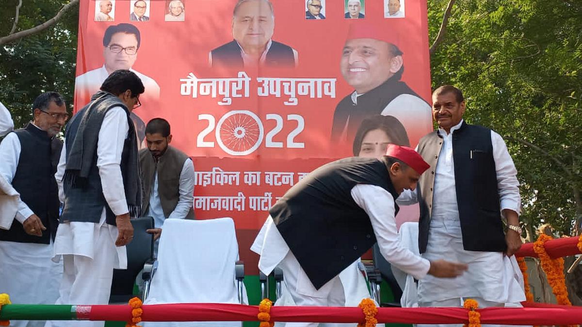 Mainpuri bypoll campaign turns into a fierce no-holds-barred battle between Samajwadi Party and the BJP