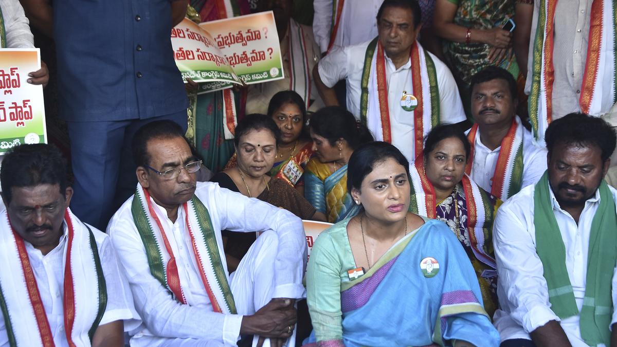 Vijaya Sai Reddy quit YSRCP as he lost trust in  Jagan, says Y.S. Sharmila