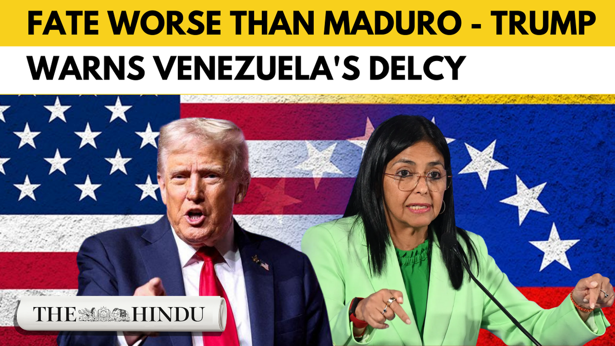 Watch: Trump warns Venezuela’s Delcy Rodríguez of severe repercussions if she doesn’t go along with U.S.