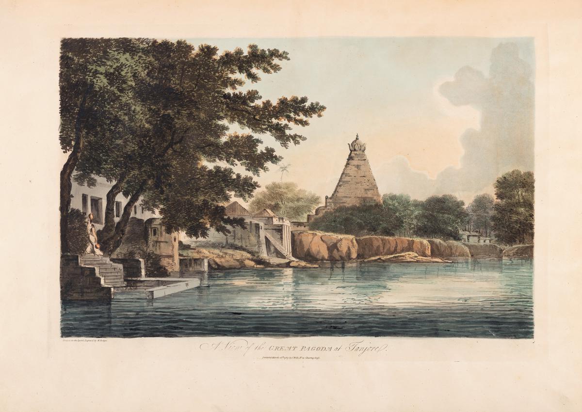 A View of the Great Pagoda at Tanjore