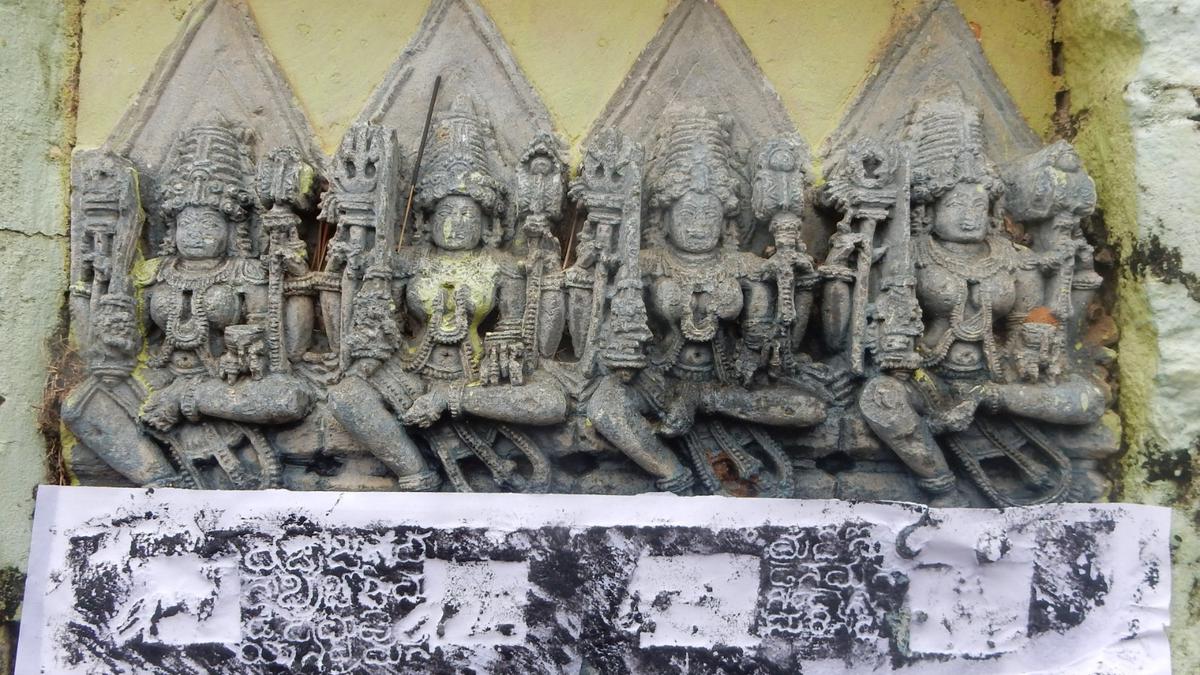 Hoysala period inscriptions, sculptures discovered in Pandavapura