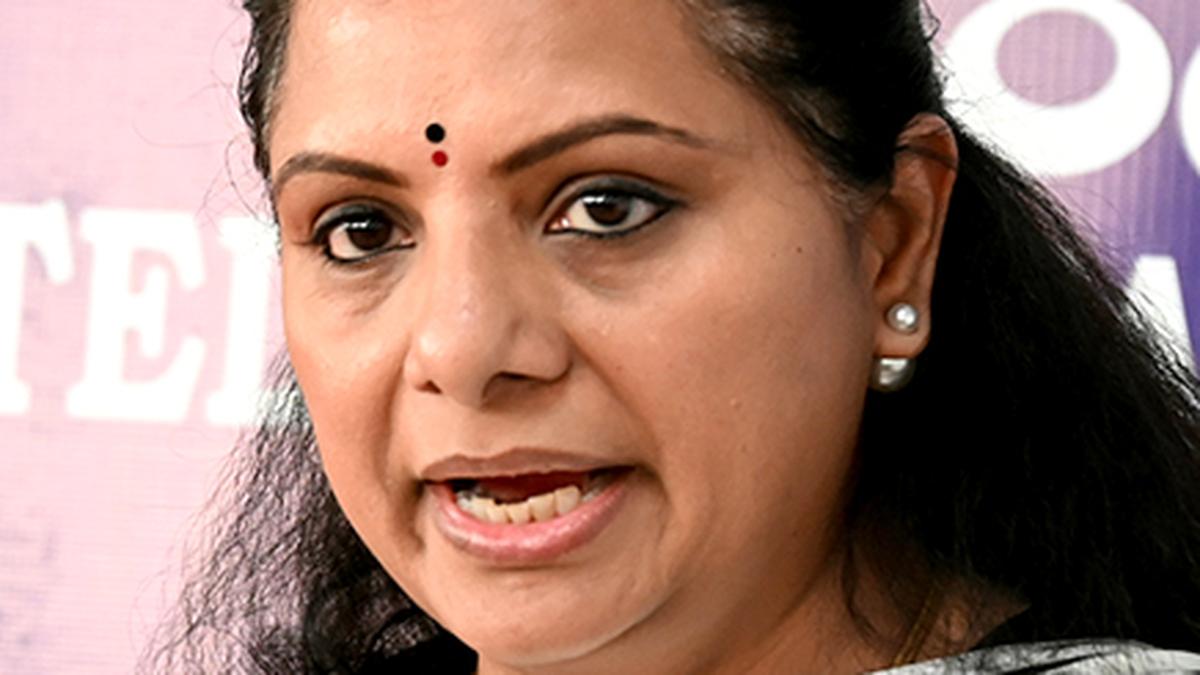 BRS MLC Kavitha accuses Congress government of indulging in ‘political vendetta’