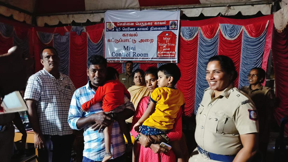 Chennai Police rescue 27 children who went missing on beaches on Kaanum Pongal day, reunite them with parents