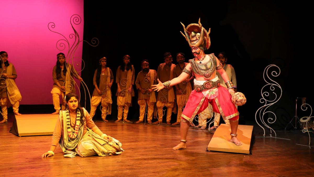 ‘Kamaroopigal’, Sanchaya’s popular mythological play, stages 50th show in Bengaluru