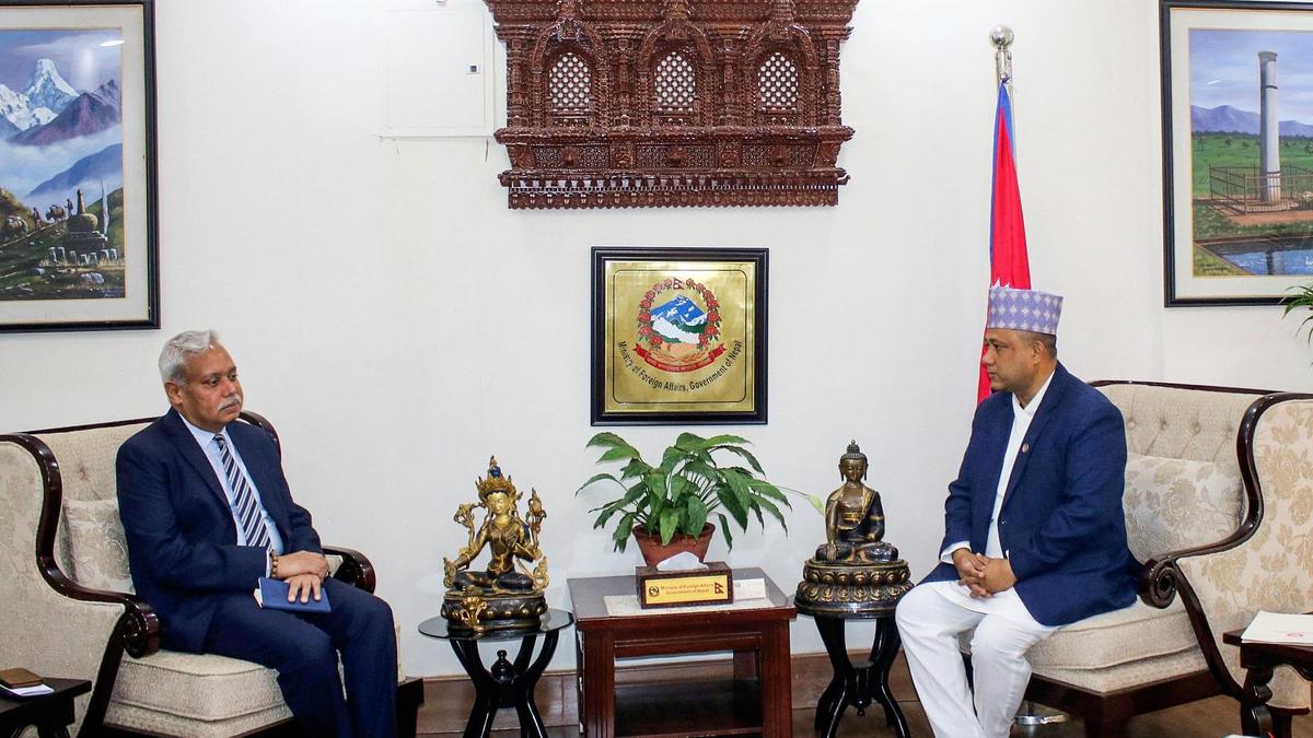 Indian envoy, Nepal's new Foreign Minister discuss bilateral ties