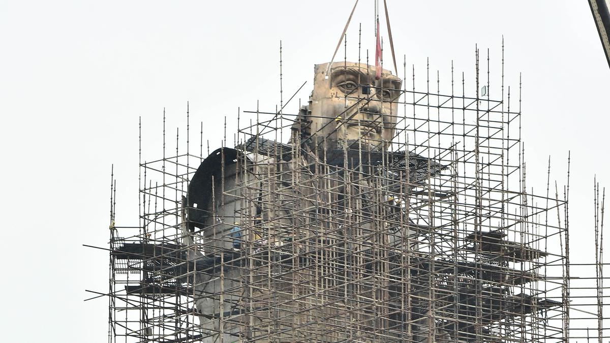 Over 95% of work completed on 125-foot-tall Ambedkar Statue in Vijayawada, says A.P. Minister