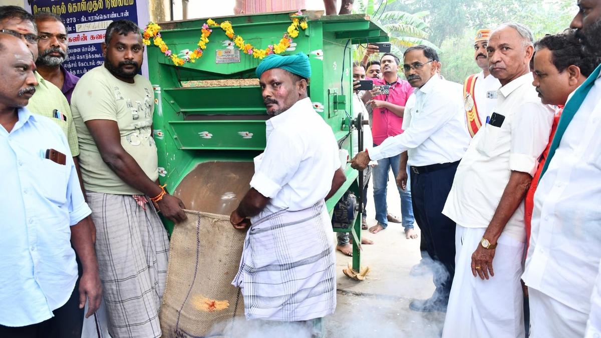 Paddy procurement begins in Mayiladuthurai district