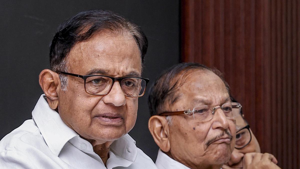 NDA government has buried MGNREGA by bringing in a new Act: Chidambaram